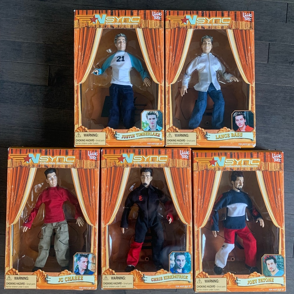 N’Sync Collectible Dolls by Living Toyz